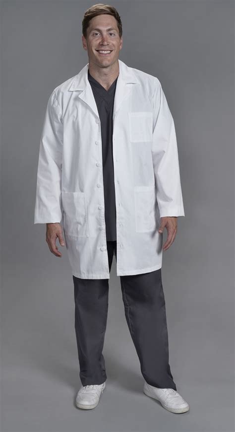 Mens Core Essentials 38 Lab Coat Atelier Yuwaciaojp