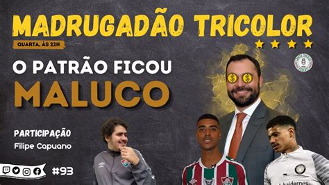 Madrugad O Tricolor Recebe Filipe Capuano Da Central Fluminense Youtube