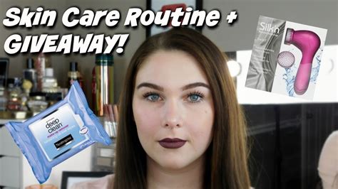 Get Unready With Me Skin Care Routine And Skin Care Giveaway Youtube