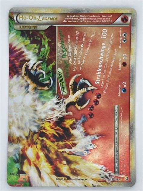 Ho Oh Legend 112 123 Holo Pokémon Heart Gold Soul Silver Kaufen auf