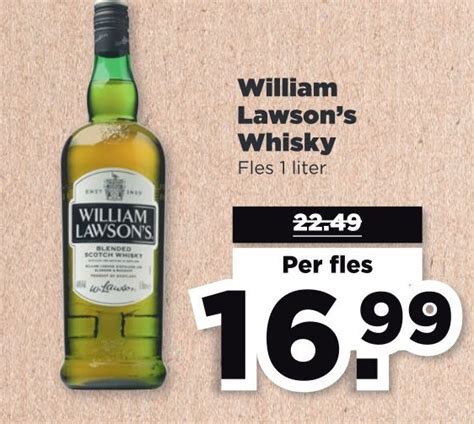 William Lawson S Whisky Aanbieding Bij PLUS