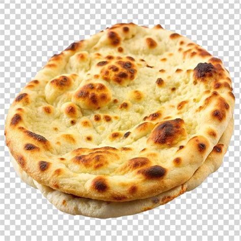 Premium Psd Traditional Naan Bread Isolated On Transparent Background