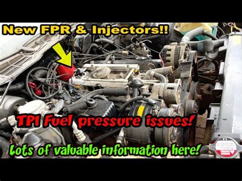 Third Gen Camaro Fuel Pressure Regulator Fuel Injectors Replacement