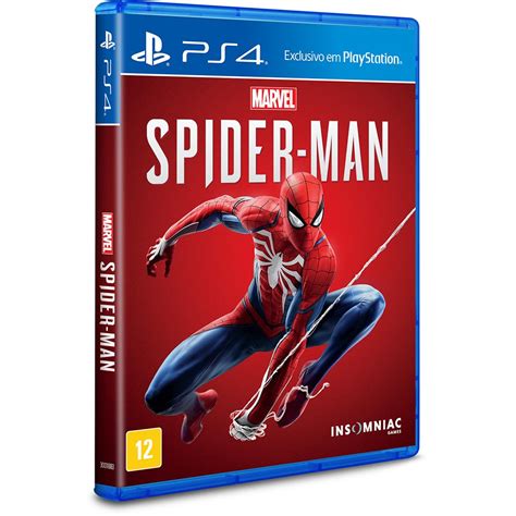 Jogo Marvels Spider-Man PS4 Sony PT 1 UN - Gamers - Kalunga