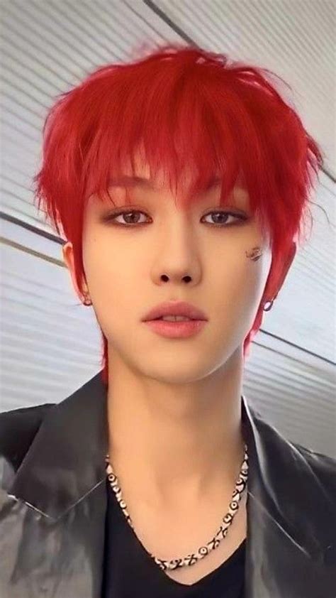 Seventeen Minghao Red Hair Photoshoot Kpop Redheads Photo Shoot