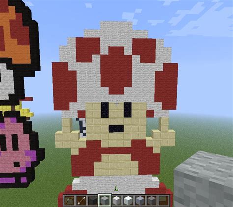 my minecraft pixel art toad by Wadef4 on DeviantArt