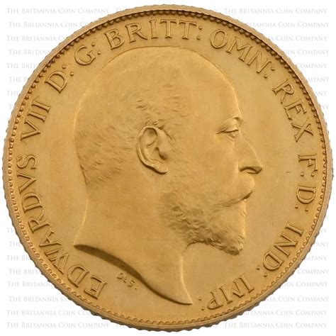 1902 Matte Proof Half Sovereign London The Britannia Coin Company