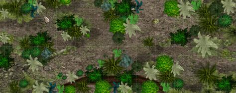 A Jungle Encounter Map I Put Together With Roll20 Battlemaps