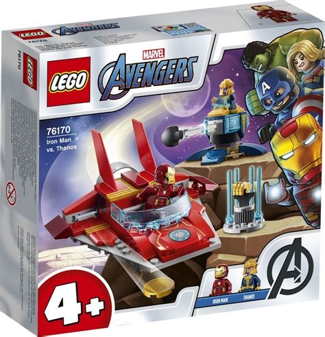 Set De Lego Marvel Vengadores Iron Man Vs Thanos 103 Piezas Mercado