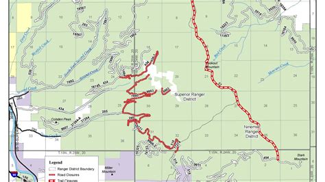 Roads Trails Closed In Lolo National Forest For Fire Danger