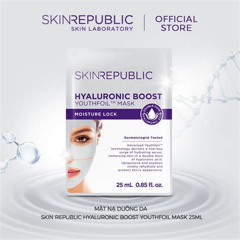 Mặt Nạ Dưỡng Da Skin Republic Hyaluronic Boost Youthfoil Mask 25ml Shopee Việt Nam