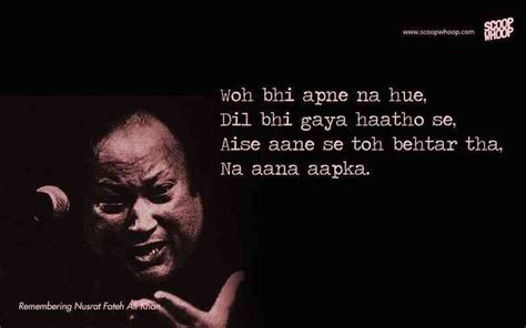 Nusrat Fateh Ali Khan Quotes Nusrat Fateh Ali Khan Shayaris