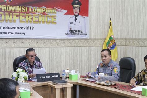 Sekdaprov Lampung Fahrizal Darminto Pimpin Rapat Persiapan Upacara