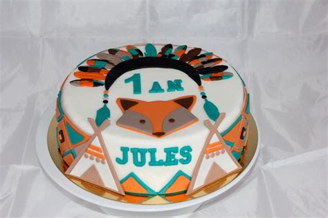 Birthday Cake Indian Fox Tippie By Christel Kiki