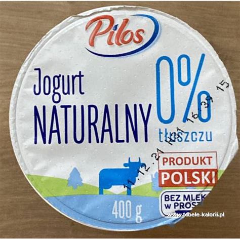 Ile Kcal Ma Jogurt Naturalny T Uszczu Pilos Tabele Kalorii