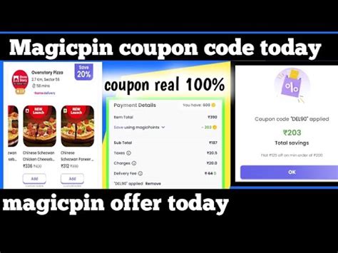 Magicpin Coupon Code Today Magicpin Coupon Code 2023 Magicpin