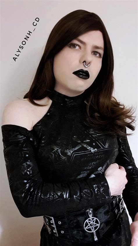 Any Love For The Goth Look Rcrossdressing