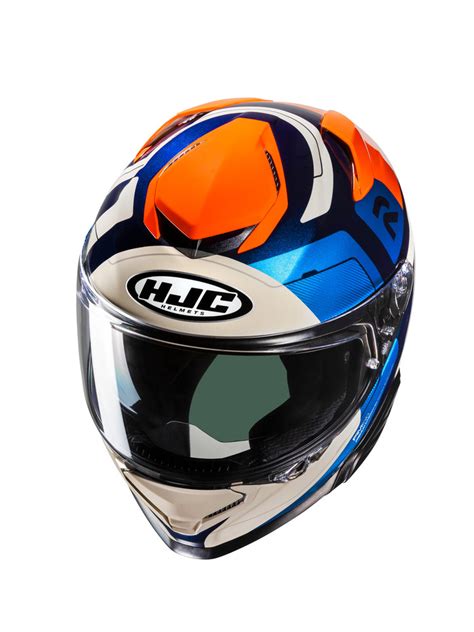 Kask Integralny Hjc Rpha Cozad Niebiesko Czerwony Hjc Kaski Pl