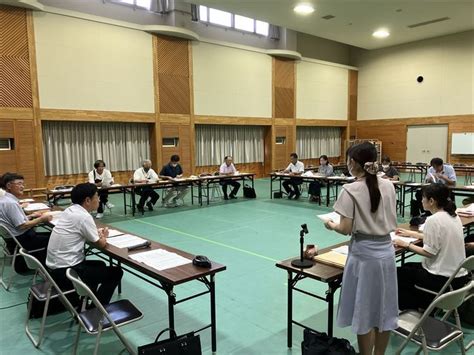 第2回学校運営協議会・旭グリーンネット会議② 佐々並小日記（佐々並小学校のホームページ）へようこそ！