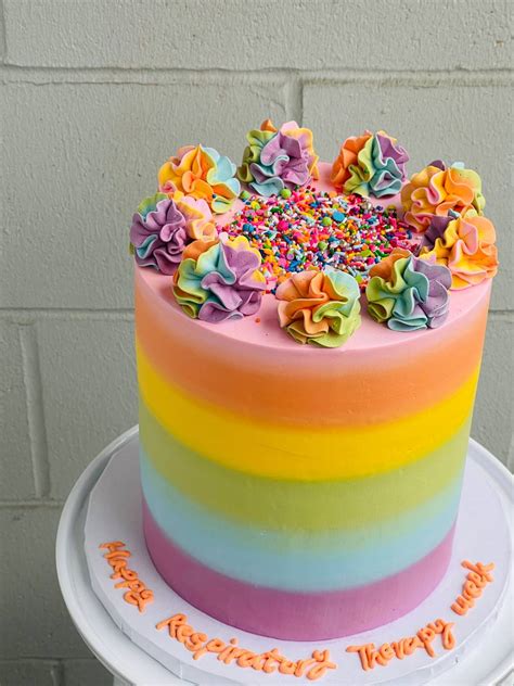 The Rainbow cake – milkywaypastry