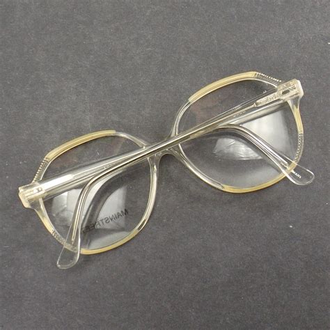 Vintage Octagon Eyeglasses Vintage 80s Nos Eye Glasses Plastic Etsy Ireland