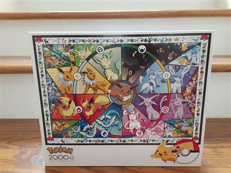 New Sealed Pokemon Buffalo Games Eevee S Stained Glass Piece