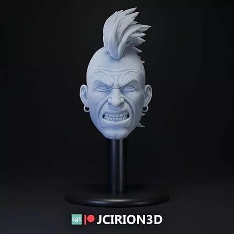 Archivo Stl Impresión 3d Xmen Daken Custom Head Cuotas sin interés