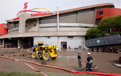 Calgary Stampede says events cancelled or moved due to Saddledome ...