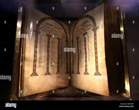 Lindisfarne Gospels Hi Res Stock Photography And Images Alamy