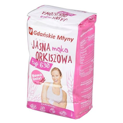 Gdańskie Młyny Jasna mąka orkiszowa typ 630 13497607091 Allegro pl