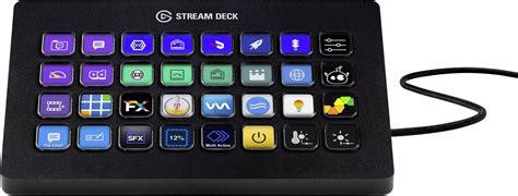 Elgato Stream Deck XL Streaming And Photo Video Editing Console None