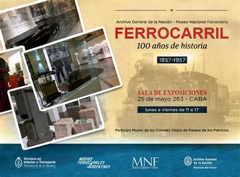 Cr Nica Ferroviaria Muestra Ferrocarril A Os De Historia