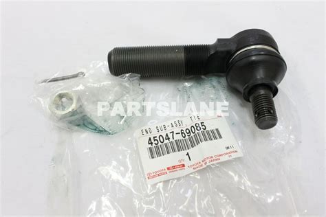 45047 69085 Toyota Oem Genuine End Sub Assy Tie Rod Rhlh Ebay