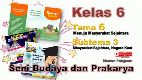 Video Pembelajaran Sbdp Kelas 6 Tema 6 Subtema 3 Reklame Youtube