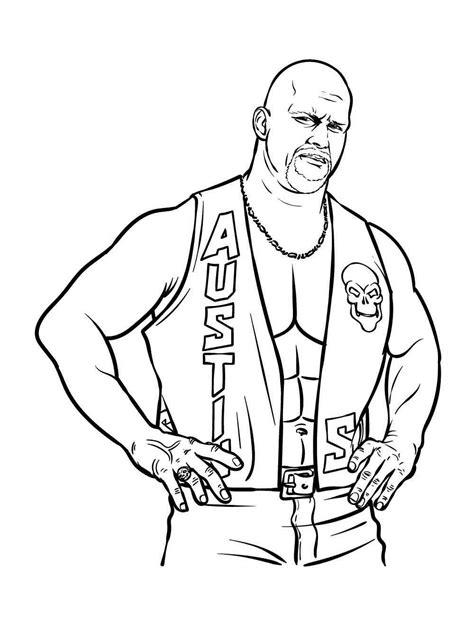 Wwe Coloring Pages