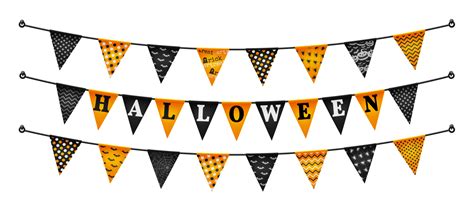 Halloween Buntings For Happy Halloweenhalloween Flags Garlands With