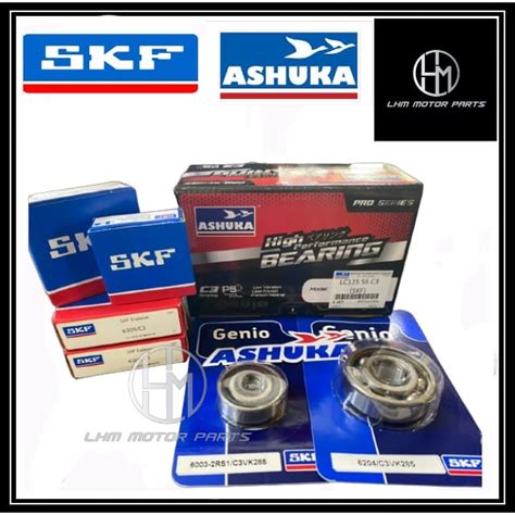 Ashuka Racing Enjin Engine Bearing Set Kriss Ex Dream Wave Lc S Lc S