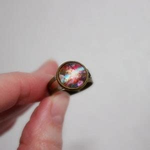 Galaxy Ring Nebula Ring Galaxy Jewelry Space Jewelry Universe Ring ...