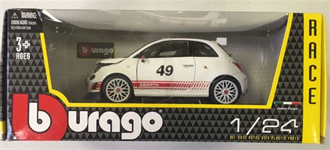 FIAT 500 Abarth Collectable Car By Burago