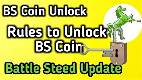 Battle Steed Coin Unlock Step To Unlock Bs Coin Battle Steed