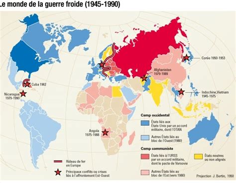 Un Monde Bipolaire Au Temps De La Guerre Froide Cours