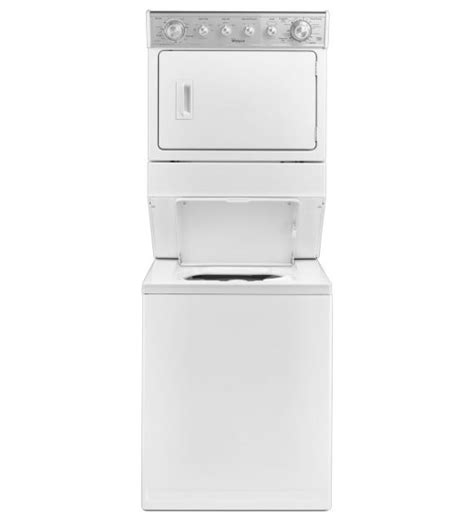 Whirlpool Thin Twin Washerdryer Combination White Master Technicians