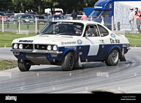 Chevrolet Firenza Can Am Rally Car On Rally Track At Oulton Park Motor