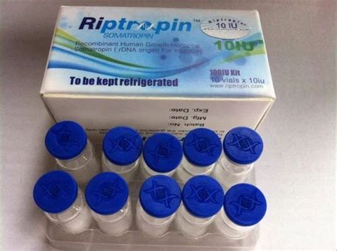 Riptropin Human Growth Injection 10 Vials X 10IU THAILAND DELIVERY At