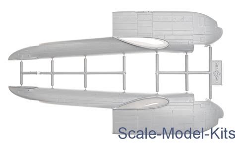 Mikro Mir - British heavy transport aircraft "Blackburn Beverley" - plastic scale model kit in 1 ...