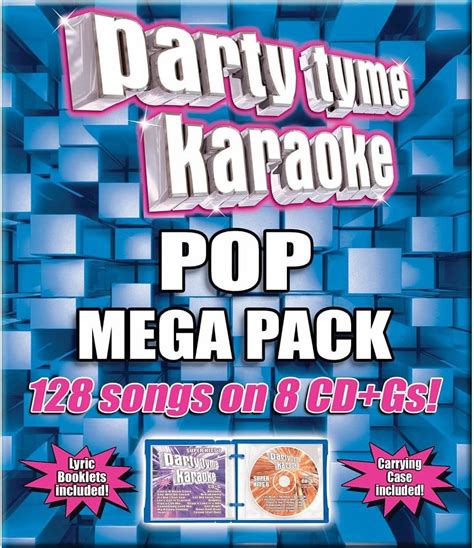 Party Tyme Karaoke Pop Mega Pack Discs Various Artists Party