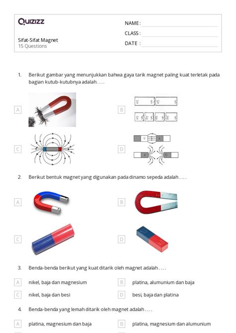 Mais De 50 Planilhas Gaya Magnet Medan Magnet Dan Hukum Faraday No