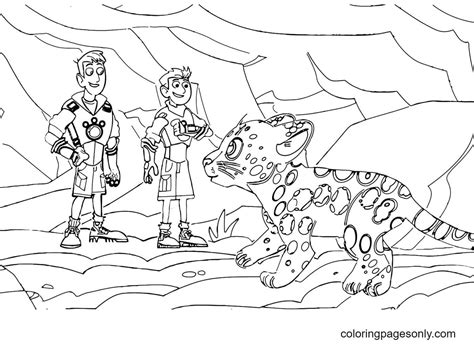 Wild Kratts Coloring Pages Printable For Free Download