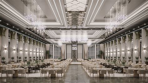 Ballroom Wedding Hall Interior Design Behance