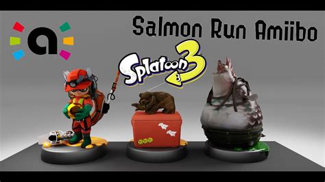 Splatoon 3 Salmon Run Amiibo Reveal Trailer YouTube